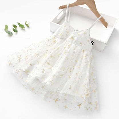 Baby Girls Sweet Dress White