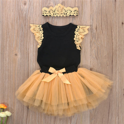 Summer Baby Girl Casual Clothing Suit