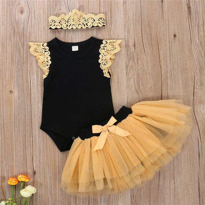 Summer Baby Girl Casual Clothing Suit