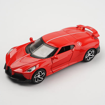 Bugatti La Voiture Noire Car Model Red