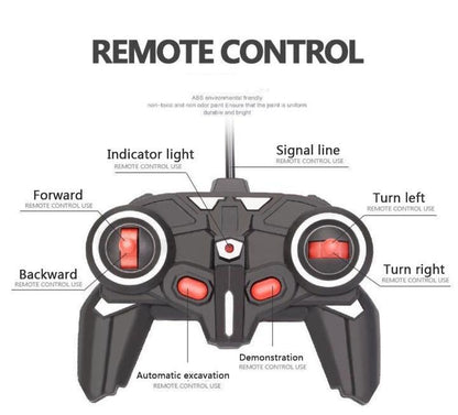 Remote Control Excavator Instruction