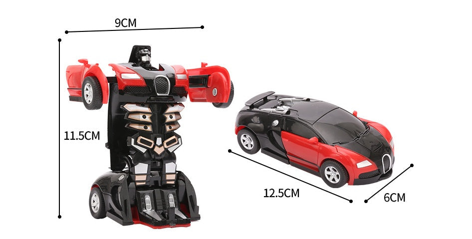 Transform CarRobot Model Car Size