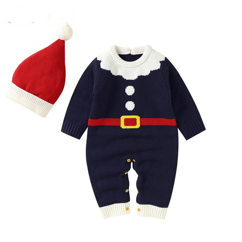 Adorable Baby Christmas Jumpsuit - Festive Holiday Outfit for Infants Size