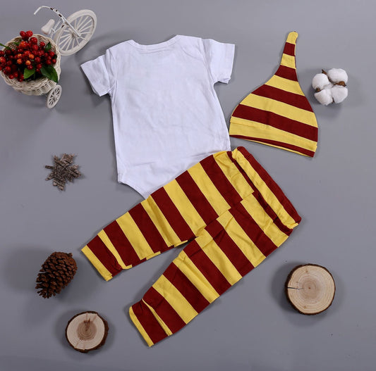 3-Piece Striped Pants For Babies