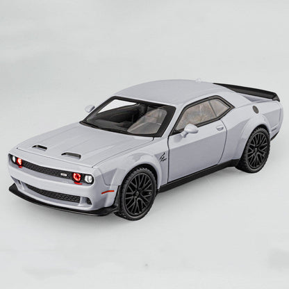 Dodge Sport Car Model Toy White